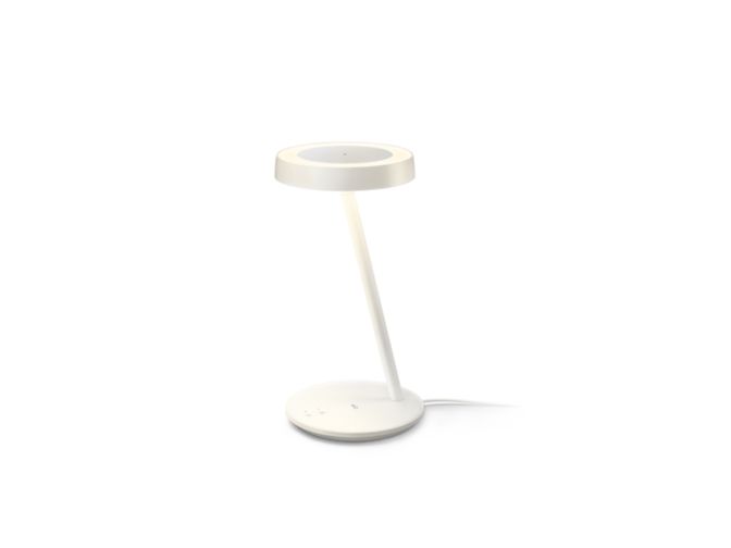 Gros plan de l'avant de Lampe de bureau Portrait