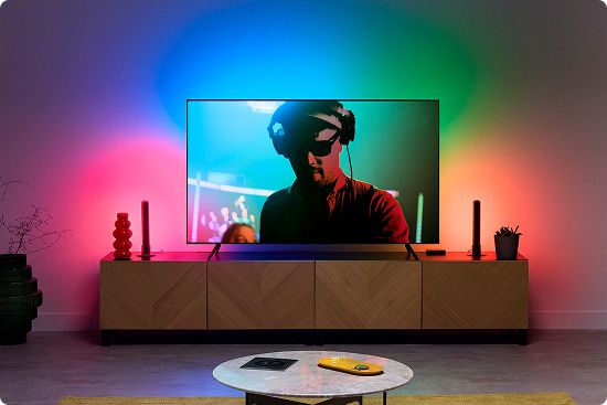 Immersive surround-lighting
