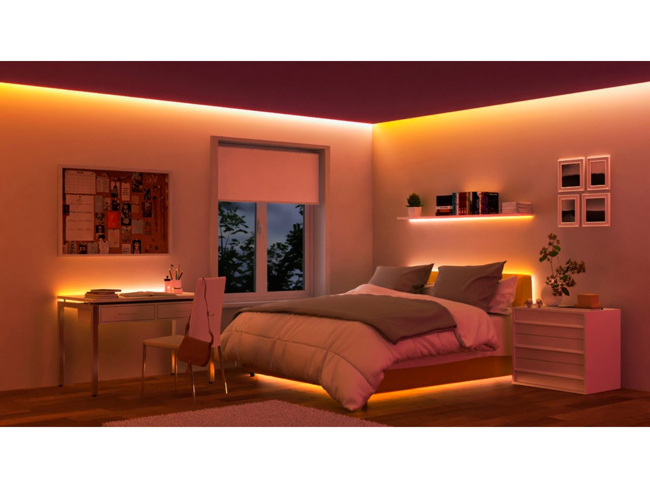 Light Strip LED Strip RGBIC 65.6ft | WiZ