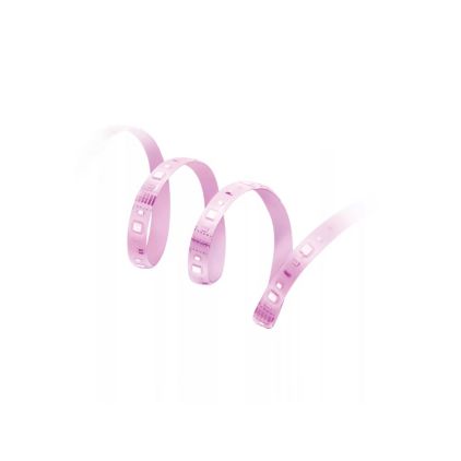 Close-up van de voorkant van LED-stripverlengstuk 1 m