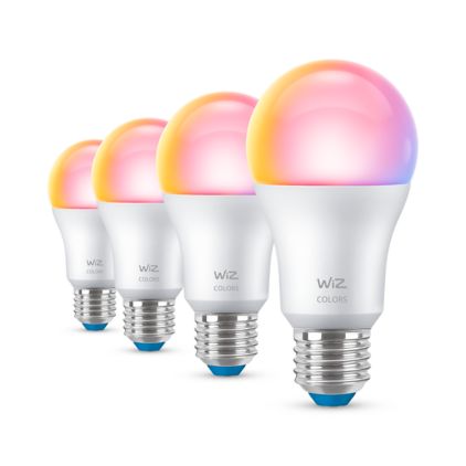 Close-up van de voorkant van Lamp 60W A60 E27 x4