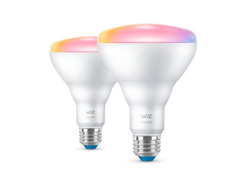 Philips WiZ Ampoule réflecteur Smart LED PAR30 E26 75W, couleur variable et  blanc accordab