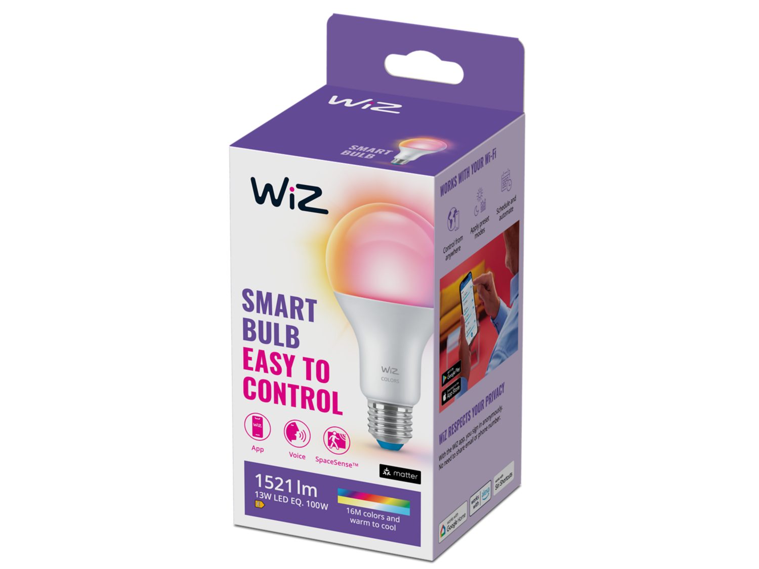 MODERN BULB Bulb 100W A67 E27 WiZ