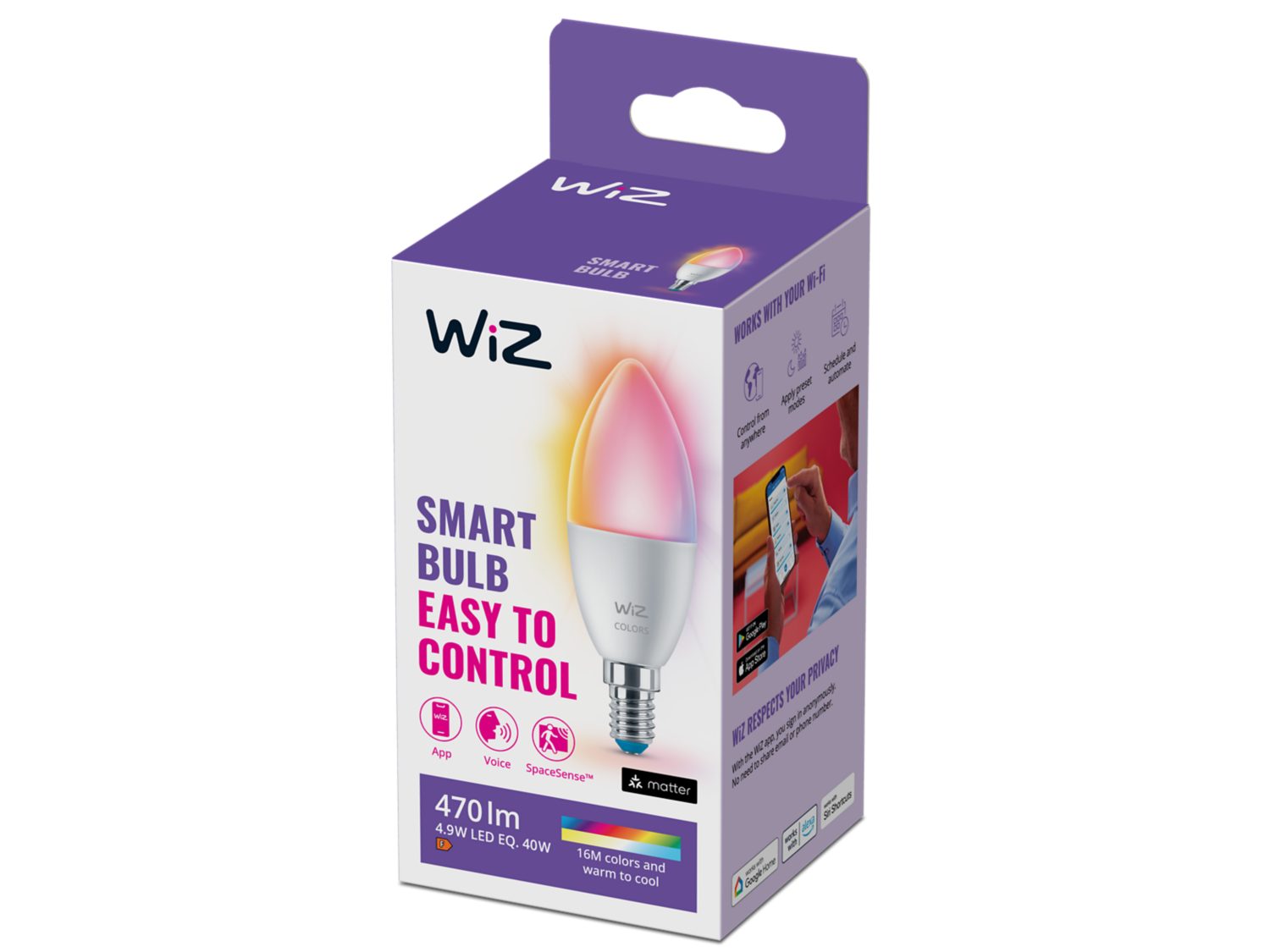E14 colour smart bulb sales