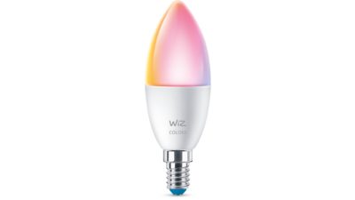 LED Inteligent Bec LED inteligent RGB C37, soclu E14, 470 lm, 4 buc.