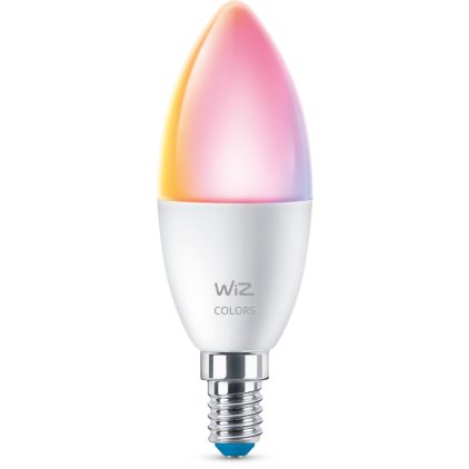 Close-up van de voorkant van Kaarslamp 40 W C37 E14