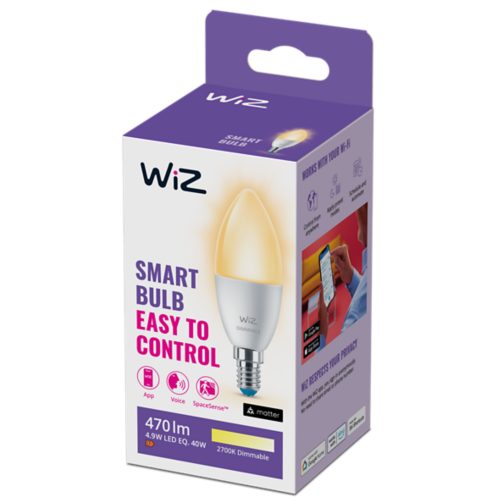 MODERNE LAMPE Kerze 40W C37 E14