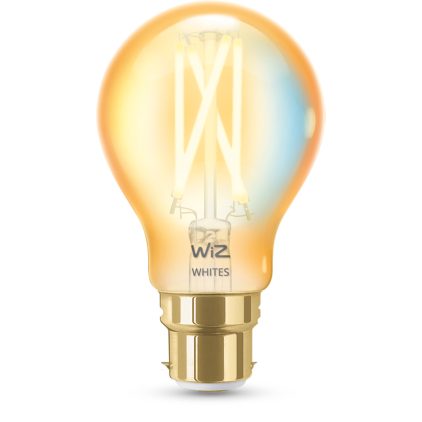 Close up of front of Filament Bulb Amber 50W A60 B22