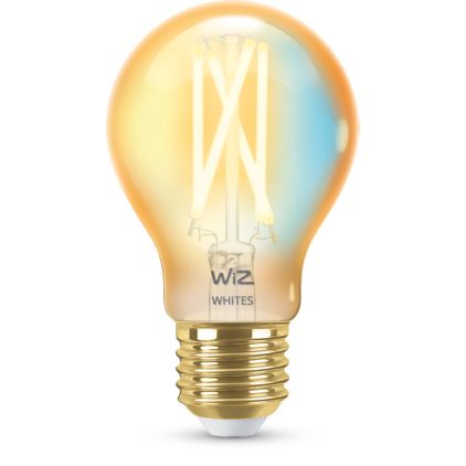 Close up of front of Filament Bulb Amber 50W A60 E27