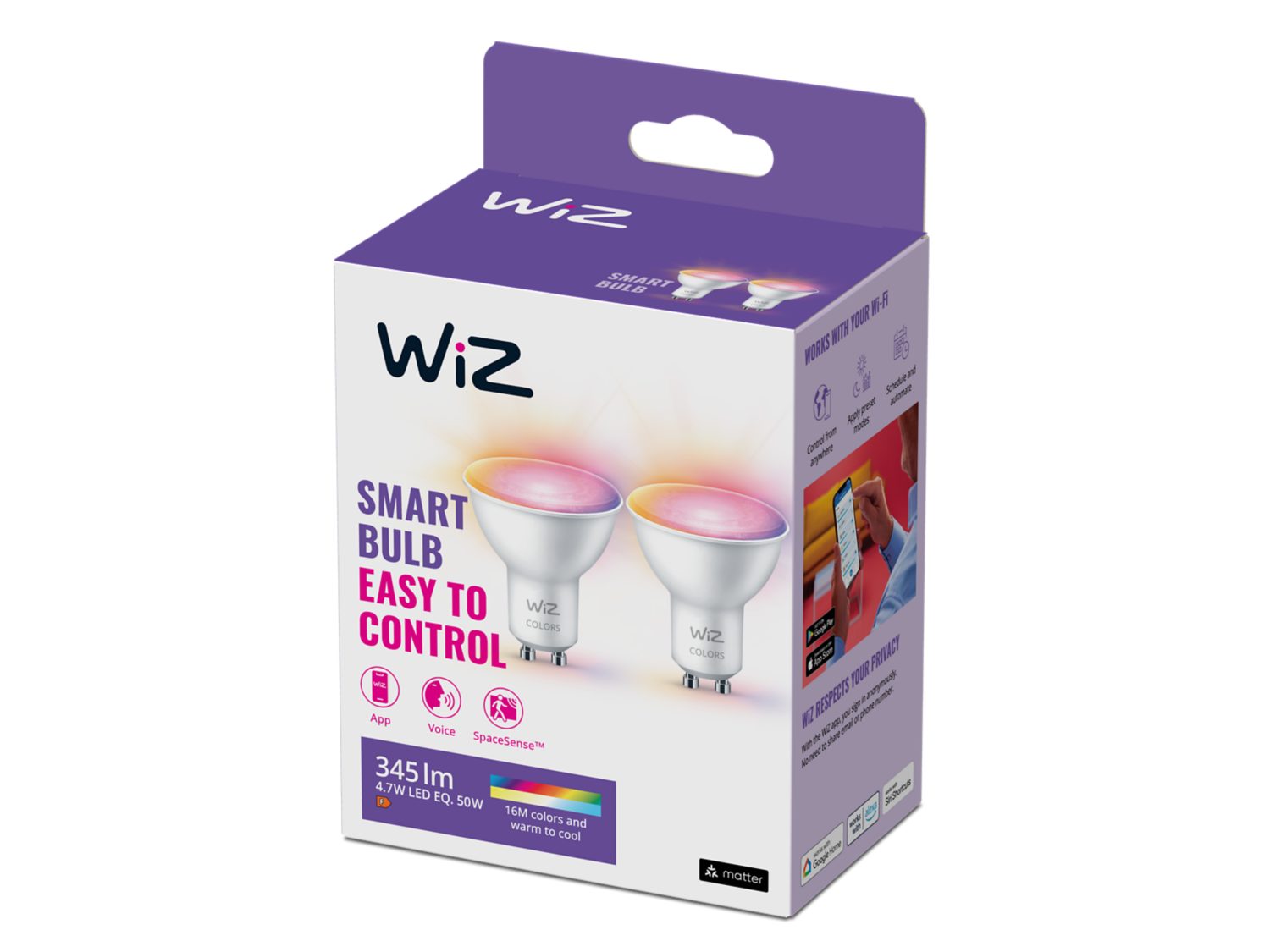 Wiz connected gu10 top