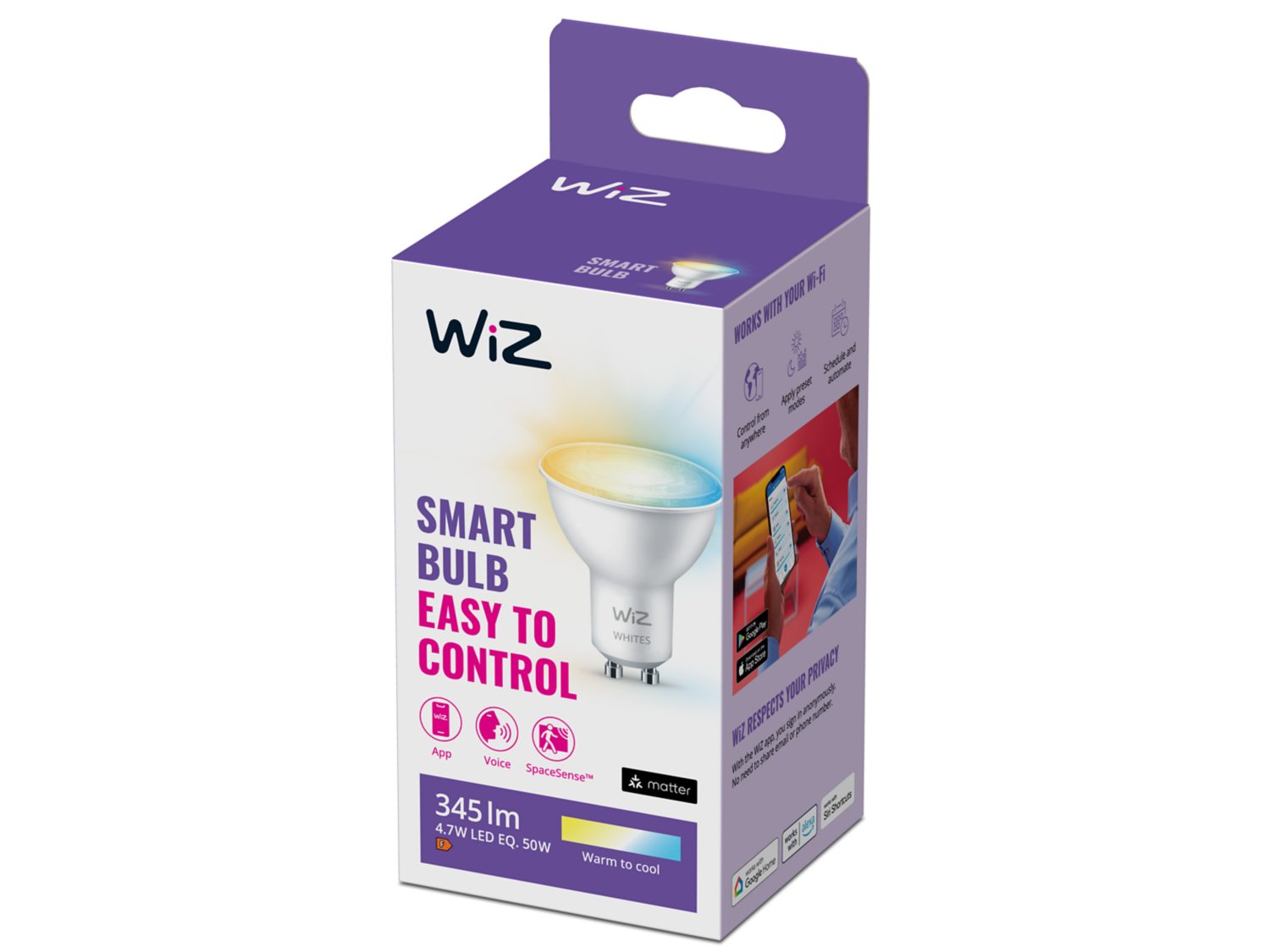 MODERN BULB Spot 50W PAR16 GU10 WiZ
