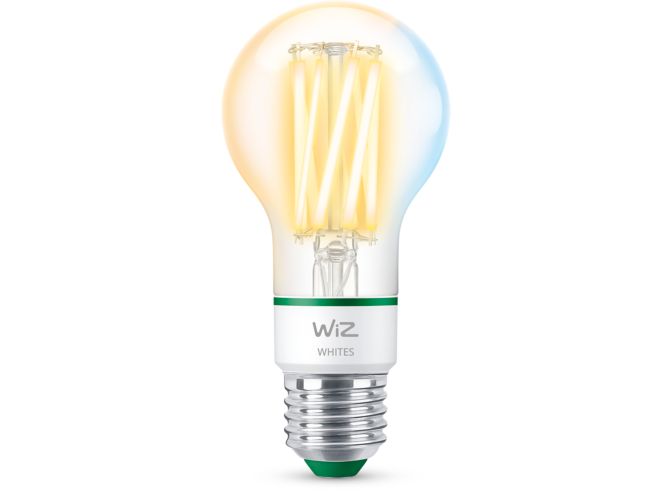 Gros plan de l'avant de Filament transparent 60 W A60 E27