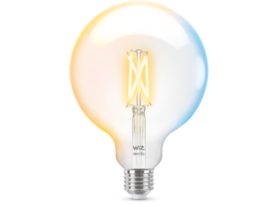 Filament-Lampe in Kugelform, transparent, 60 W G125 E27