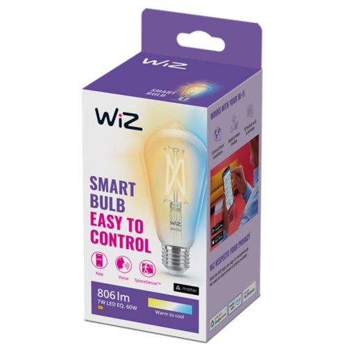 LED-lamppu Filament kirkas ST64 E27