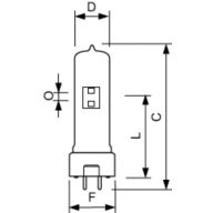 Dimension Drawing (with table) - MSD 250/2 30H 1CT/4