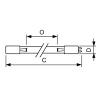 Dimension Drawing (with table) - TUV 260W XPT DIM UNP/20