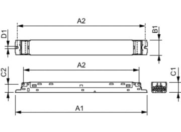 Xitanium 75W 0.12-0.4A 215V TD 230V