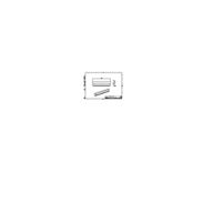 Dimension Drawing (without table) - ZCP384 L30 glare shield (24 pcs)