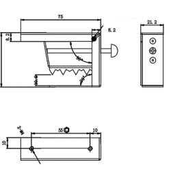 ZGP312 5LED mounting clip GG