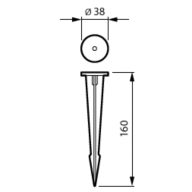 Dimension Drawing (without table) - ZVP164 SPK 160mm M4