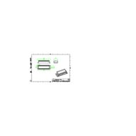 Dimension Drawing (without table) - ZXP399 DMX/RDM amplifier 24V 5P