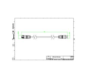 Dimension Drawing (without table) - ZXP399 Jump 5P DMX connector (10 pcs)
