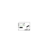 Dimension Drawing (without table) - ZXP399 main controller DMX/RDM