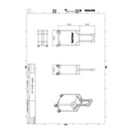 Dimension Drawing (without table) - ZXP399 samples case 24V DMX