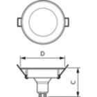  GU10 PAR 2 inch