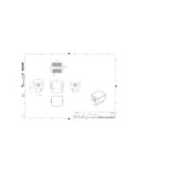 Dimension Drawing (without table) - BVP353 16LED 40K 220V L18 45
