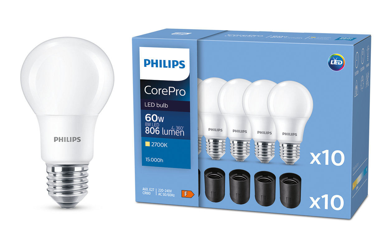 Philips CorePro LED lampen - De betaalbare LEDlamp oplossing.