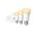Starter kit: 3x E27 / ES smart bulbs (800 lumens) + Smart Button