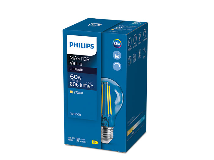 Packaging picture from Master VLE Bulb