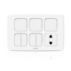 Switches & Sockets 7 Gang 1 Way Switch + 2P Socket