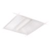 Recessed LED Direct/Indirect, 2' x 2' with Acrylic Linear Prismatic Lens, 2800 Nominal Lumens, 4000K