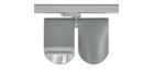 StoreFlow Double Spothead ST762T frontview silver