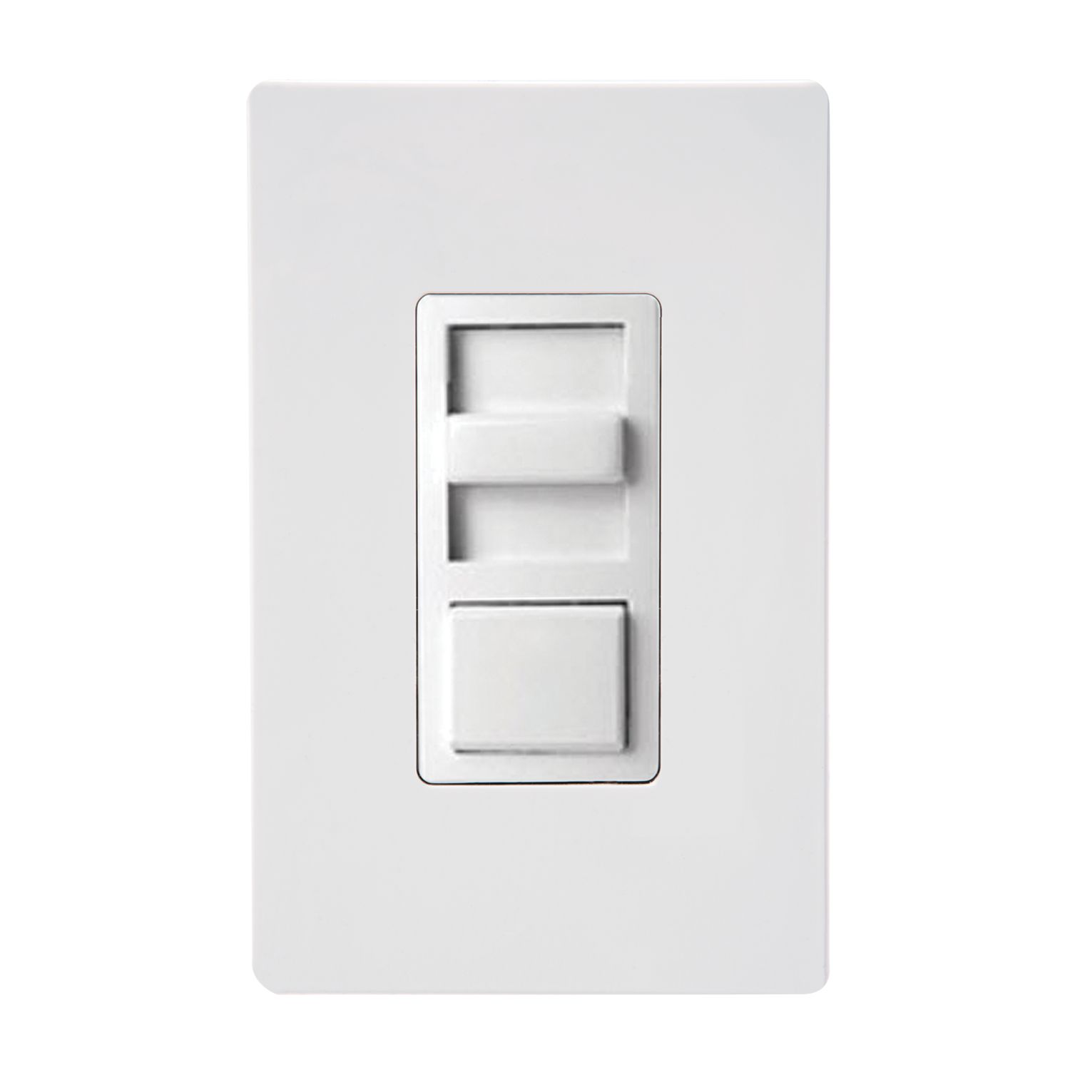 SLIDE DIMMER WITH MOMENTARY PUSH BUTTON