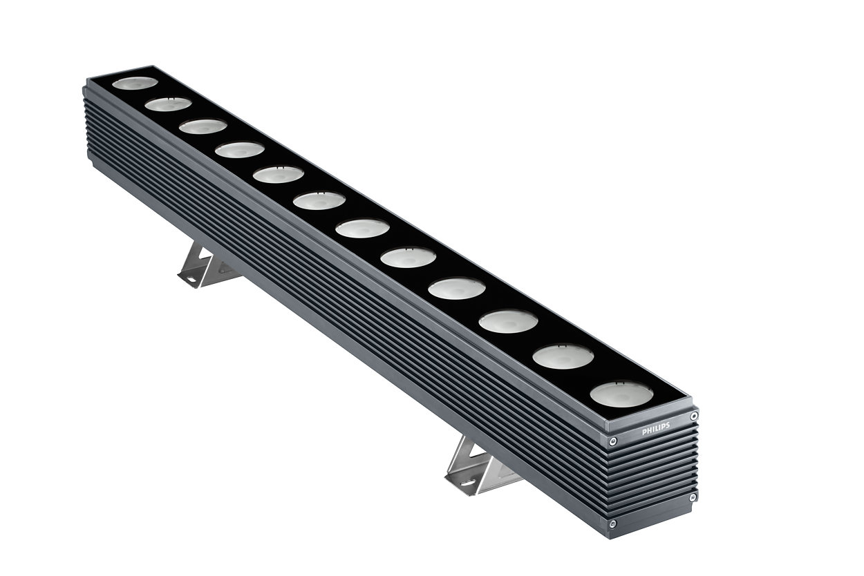 UniStrip G4 - Best in Class Linear LED Surface Mounted Luminaire for Exterior Fixed and Dynamic Architectural Lighting Applications