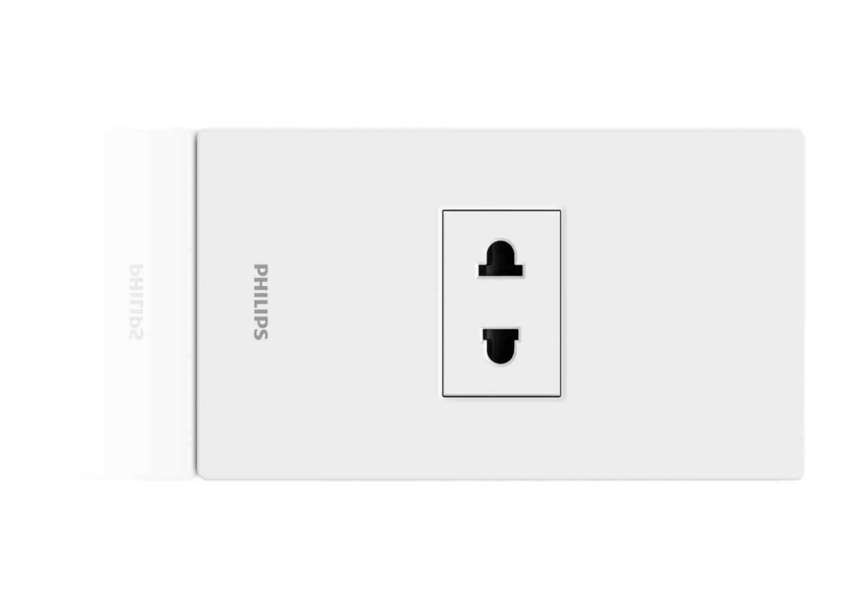 High quality switch and socket designed to safely last for years