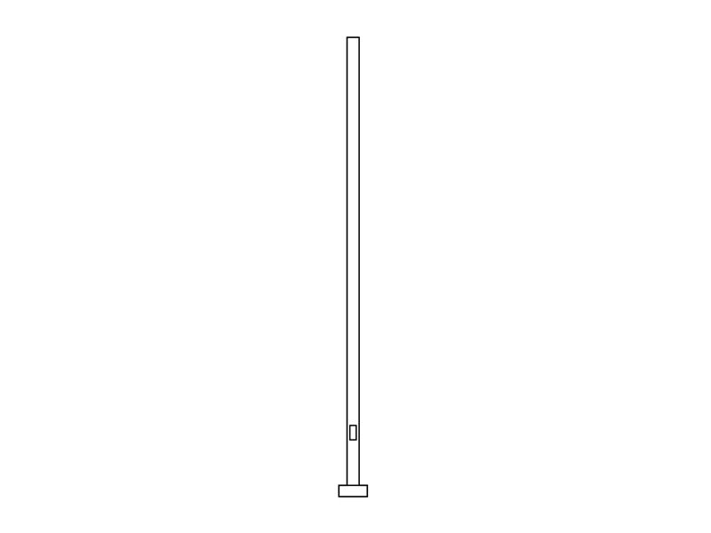 Contemporary Round Straight Shaft Poles (APR, SPR)