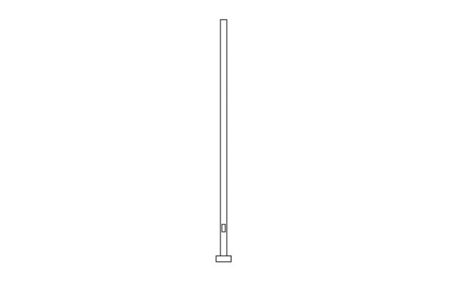 Contemporary Round Straight Shaft Poles (APR, SPR)