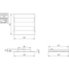 Dimension Drawing (without table) - RC340B LED42S/930 PSD W60L60 VPC PCS ESS