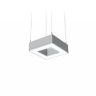 TruGroove suspended shapes, 1 x 1ft Square, Direct Flush Silk Lens, 1500 lm/ft, CRI 90, 2700K