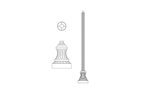 P2100 Series Poles (P2165, P2170)
