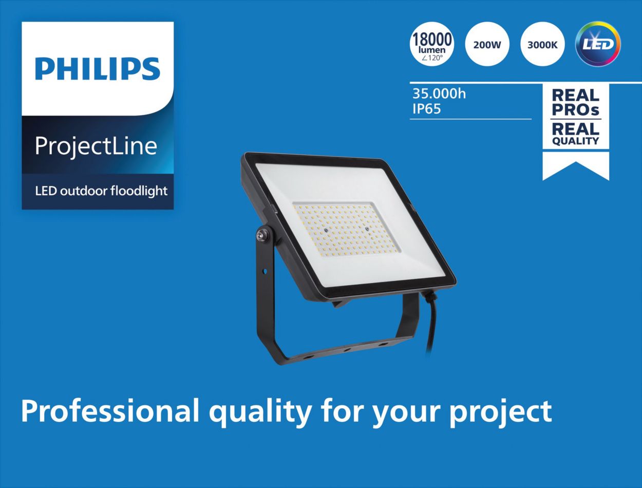 Philips flood clearance light 200w