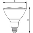  E27 PAR 4.75 inch/121mm