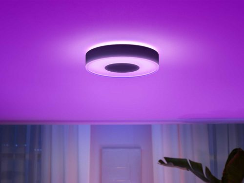 ballon echtgenoot Dag Hue White and color ambiance Infuse medium ceiling lamp | Philips Hue US