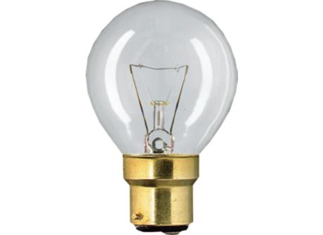 230V 15W GLS CLEAR BAYONET CAP