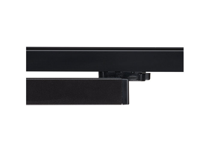 StoreSet Linear close-up track adaptor on track, black