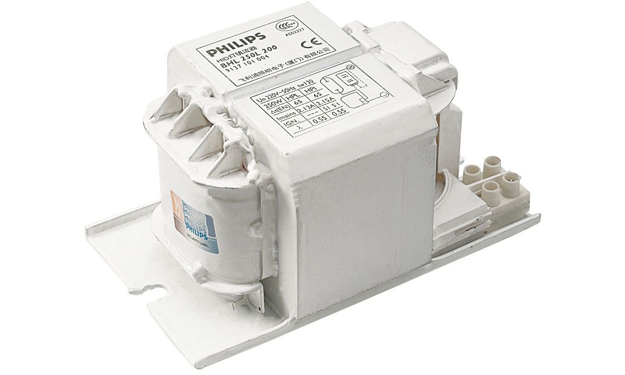 Simple, robust magnetic ballast